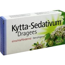Packung von Kytta-Sedativum Dragees mit beruhigender Wirkung.